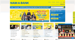 Desktop Screenshot of namabank.com.vn